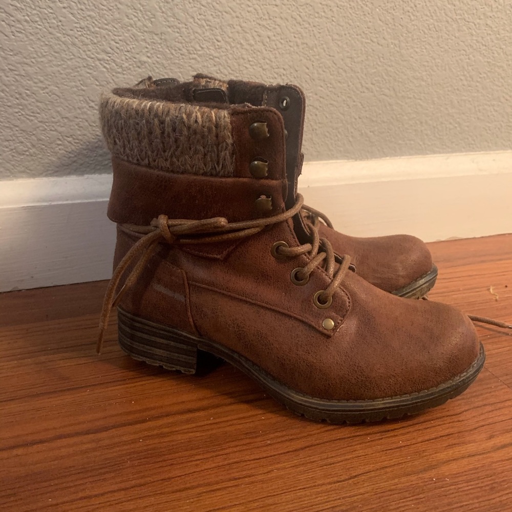Girls Brown Boots